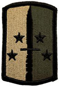 189th Infantry Brigade OCP Scorpion Shoulder Patch With Velcro